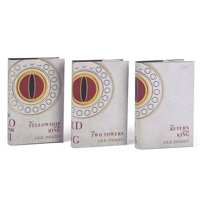 Alt view image 3 of 6 - The Lord of The Rings Trilogy 3 Volume Set - White - J.R.R. Tolkien Collectible Special Edition