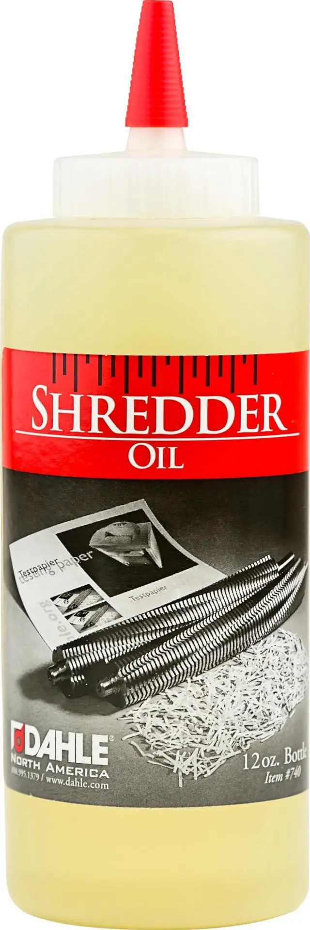 Alt view image 2 of 4 - Shredder Oil Reduces Friction and Optimizes Performance in Paper Shredders, For Use In All Shredders, 6 - 12 oz. Bottles