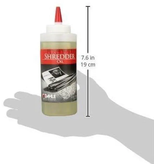 Alt view image 3 of 4 - Shredder Oil Reduces Friction and Optimizes Performance in Paper Shredders, For Use In All Shredders, 6 - 12 oz. Bottles