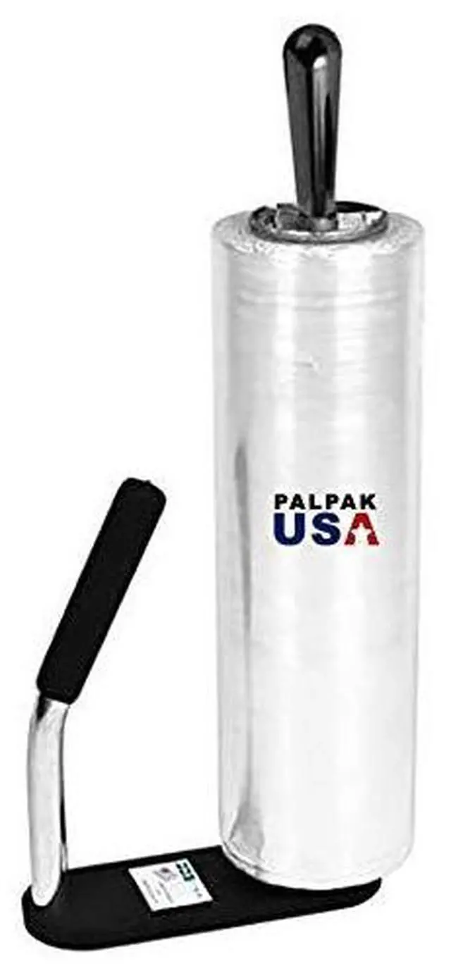 Main image of Made in USA! Industrial Strength Stretch Film Dispenser - 200 Light Weight Pallet Wrapper Tension Knob Adjustment Wrap Handle (1 Pack)