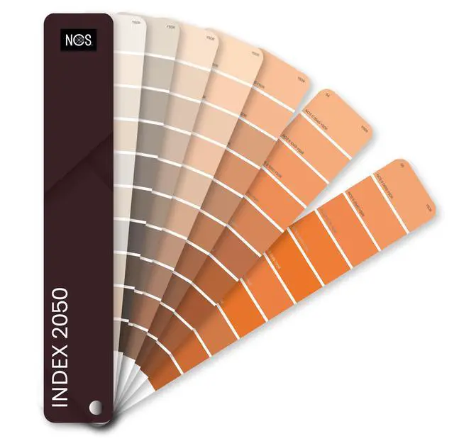 Alt view image 4 of 6 - NCS Index 2050 Multifunctional Color Guide with 2050 NCS Colors - Durable Coated Samples for Interior/Exterior Design - Portable with Protective Cover - 32.5 x 6.5 x 5.5 cm, 0.85 kg
