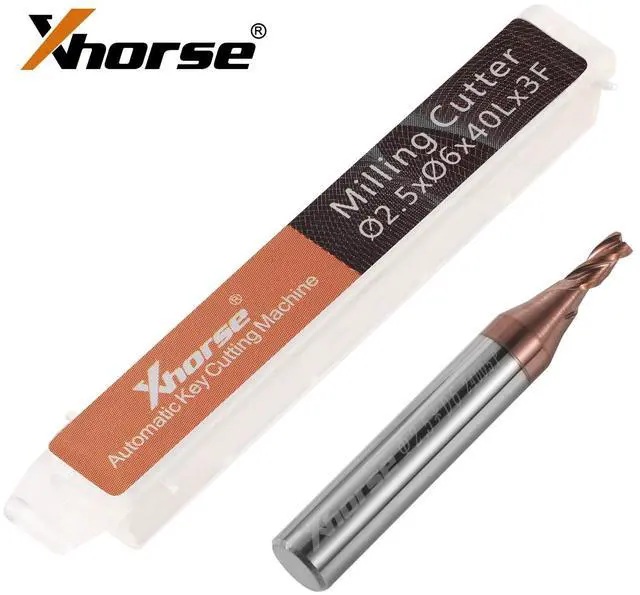 Alt view image 2 of 6 - 5 PCS Original 2.5mm Milling Cutter for Condor XC-Mini Plus/Plus II/XC-002 and Dolphin XP005/XP005L/XP007 Key Cutting Machine (2.5mm)
