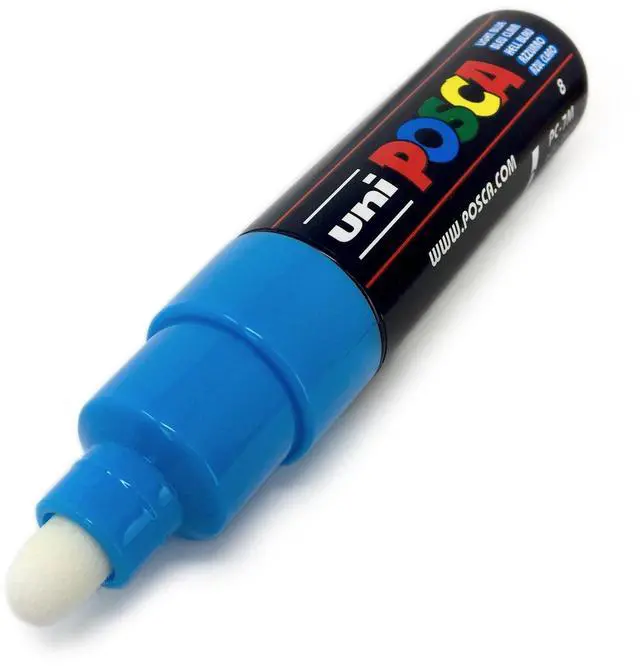 Alt view image 4 of 6 - Paint Markers Set of 15; Complete Color Range of 7M Broad Bullet Markers with Reversible Tips Marker Set of Acrylic Paint Pens Pens for Art Supplies; Fabric Paint