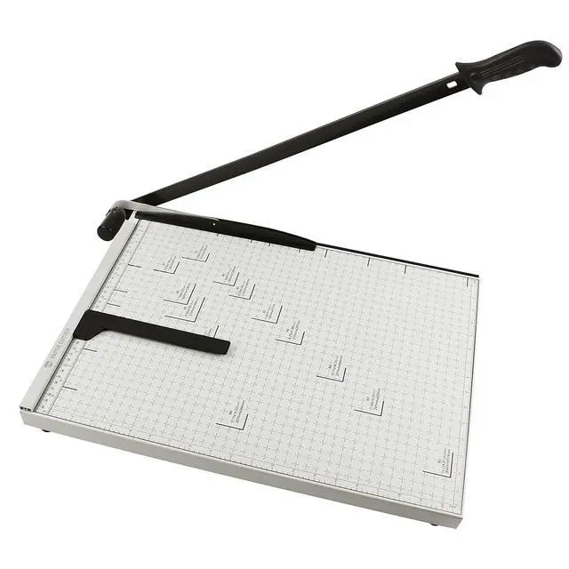 Alt view image 2 of 6 - B3 21" Heavy Duty Paper Trimmer, Safety Lock, Metal Base, 10-Sheet | Guillotine-style precision cut, Effortless Operation, safety lock guard, solid metal base, clean 10-sheet capacity