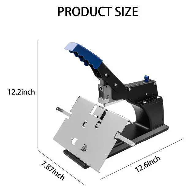 Alt view image 2 of 6 - Heavy Duty Stapler with 3000 23/6 Staples, Flat Stapling & Saddle Stapling Mode 2 in 1, Large Capacity Office Stapler for Paper Binding, Offices, Print Shops