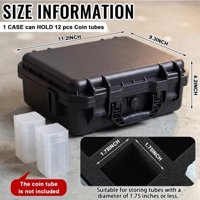 Alt view image 2 of 6 - Graded Coin Storage Case,Silver Eagle