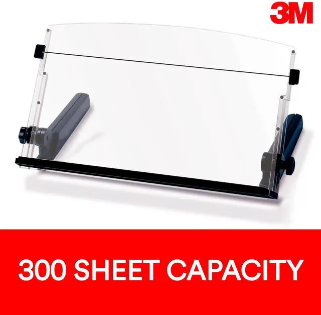 Alt view image 2 of 6 - Adjustable in-Line Document Holder, Black, DH640, 1 Pack/Case | With Elastic Line Guide