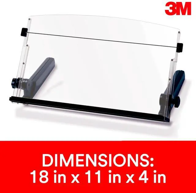 Alt view image 6 of 6 - Adjustable in-Line Document Holder, Black, DH640, 1 Pack/Case | With Elastic Line Guide