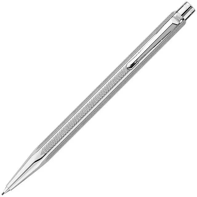 Main image of Caran D' Ache Retro Ecridor Silver Plated/Rhodium Coat 0.7mm Pencil (0004.486)