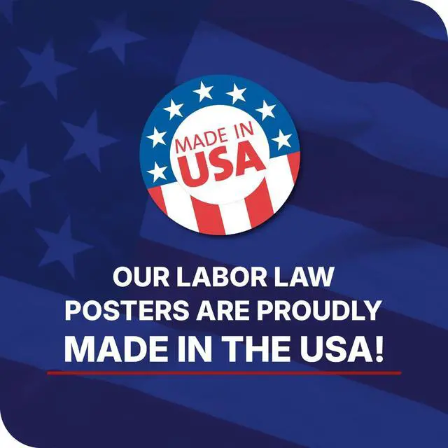 Alt view image 6 of 6 - 2026 Arizona State & Federal Mandatory Labor Law Poster, OSHA Compliant (English Spanish Combo)