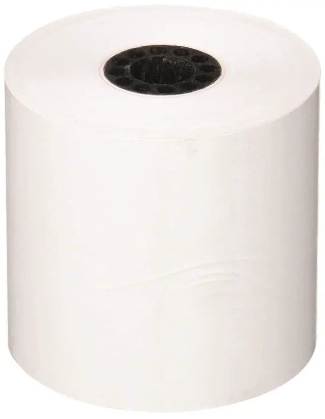 Alt view image 4 of 6 - 2 1/4" x 165' Thermal Cash Register POS Receipt Paper - Low Dust Thermal - Bright White Paper - Compatible with CE T100, PCR T465 and Many More - 50 Rolls Per Case