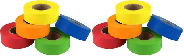 Main image of Color Code Labeling Tape Variety Pack, 5 Assorted Colors, 500 inch Rolls, 0.75 inch (Pack of 2)