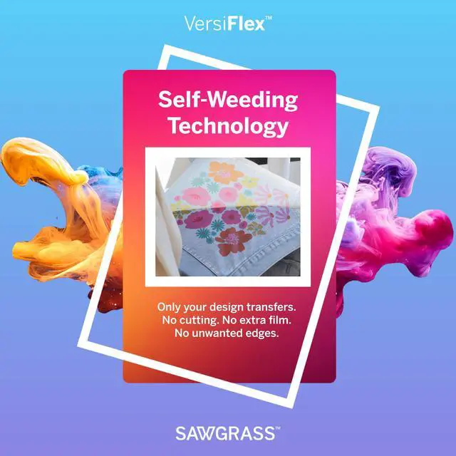 Alt view image 3 of 6 - VersiFlex Light Heat Transfer Decoration Paper - For Uncoated Products - Fabric - Wood - Clean, Sharp Transfers - Self-weeding - Home Decor, Gifts, T Shirts, Hats - 100 Sheets - 8.5x11 Inches