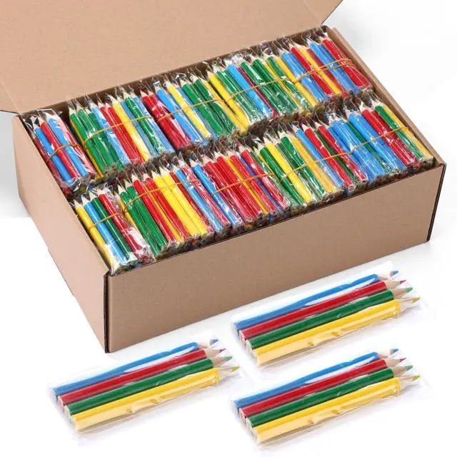 Alt view image 5 of 5 - 2000 Count 3.5 Inch Colored Pencils Mini Color Pencils Bulk Pre-sharpened Art Coloring Pencil Supplies for Drawing Birthday Wedding