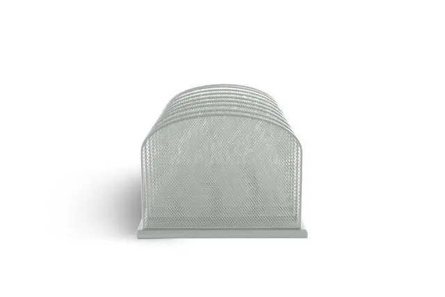Alt view image 4 of 4 - Onyx Desk Organizer with 8 Vertical Sections, File Organizer for Home, Office, Classroom & More, Steel Mesh Construction