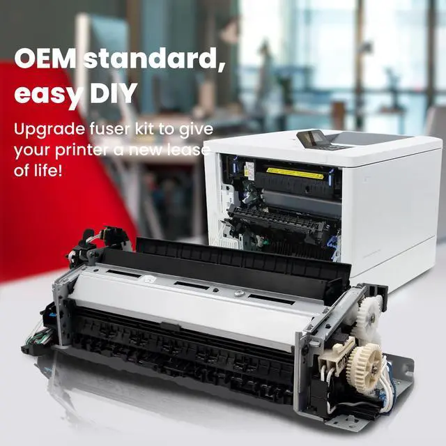 Alt view image 2 of 6 - RM2-6418-000CN/RM2-6460-000CN Fuser Unit, Duplex Models Fuser 6418/6460 for Color LaserJet Pro M452dn, M452dw, M452nw,M377dw,M454dn, M454dw,M477fdn,M477fdw, M479fdn,M479fdw Printers,110V