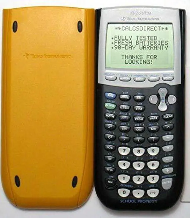 Alt view image 4 of 4 - New TI-84 Plus Graphic Calculator TI84 + Graphing