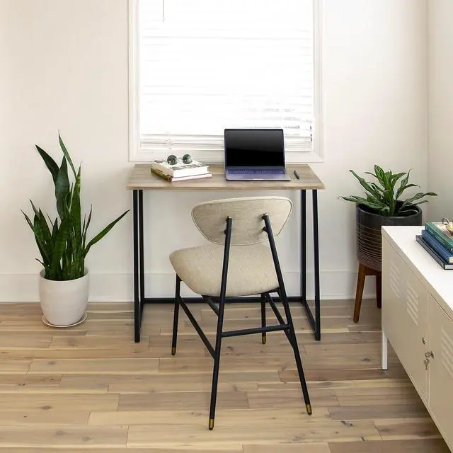 Alt view image 2 of 6 - Laikyn Dark Gray Mobile Desk Chair with 360 Degree Tablet Rotation and Under Seat Storage Cubby