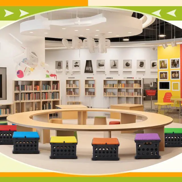 Alt view image 6 of 6 - 6 Pcs Crate Seat Cushions for Classroom 1.18" Thick Squares Wooden Foam Cushions Alternative Classroom Seating Suitable for 17.25'' x 14.25'' Plastic Storage Crate Seat(Vibrant Color)