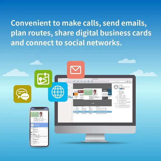 Alt view image 4 of 6 - WorldCard Cloud (1-Year Subscription, 1 Users) - Save and Manage Your Contacts on The Cloud