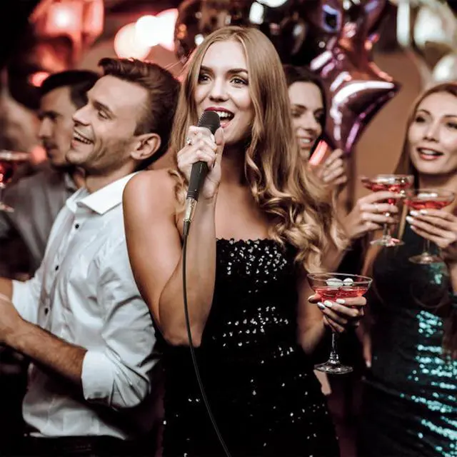 Alt view image 7 of 7 - TONOR K1 Vocal Microphone for Singing, Dynamic Handheld Wired Karaoke Mic, Microfono with 5M XLR to 1/4" Cable, Compatible with Amp, Mixer, Suitable for Speech, Karaoke and Outdoor Activities