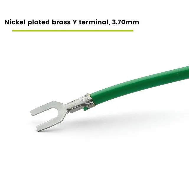 Alt view image 5 of 7 - TRUE CABLE Shielded Ethernet Patch Panel Bond & Ground Extension Wire Adapter, NEMA 5-15P 3 Prong Plug, 14 AWG, 6 Foot