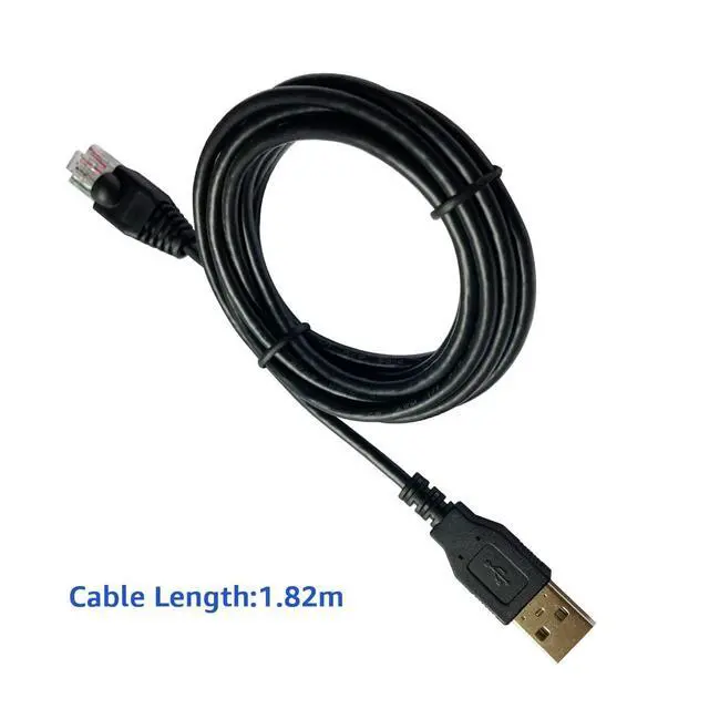 Alt view image 5 of 7 - DSD TECH SH-RJ50A USB to RJ50 Cable for APC UPS PowerChute Equivalent to AP9827(1.8M/6FT)