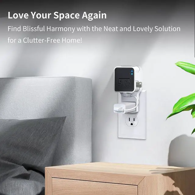 Alt view image 5 of 7 - 256GB Blink USB Flash Drive & Wall Mount for Blink Sync Module 2 with Short Cable - Save Space - No Messy Wires - Easy Move Mount Bracket Holder for Blink Outdoor Indoor Security Camera (1 Pack)