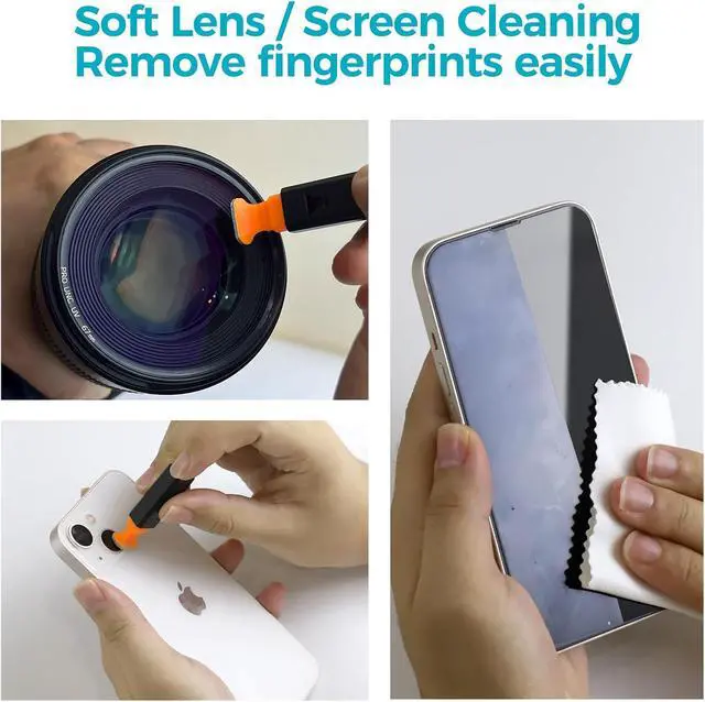 Alt view image 6 of 7 - Charging Port Cleaning Tool for iPhone, JiaTeums Cleaning and Repair Kit for iPhone and Airpod,Cell Phone,Laptop PC USB C Type C Charging Slot and Lightning Data Cable (Black)