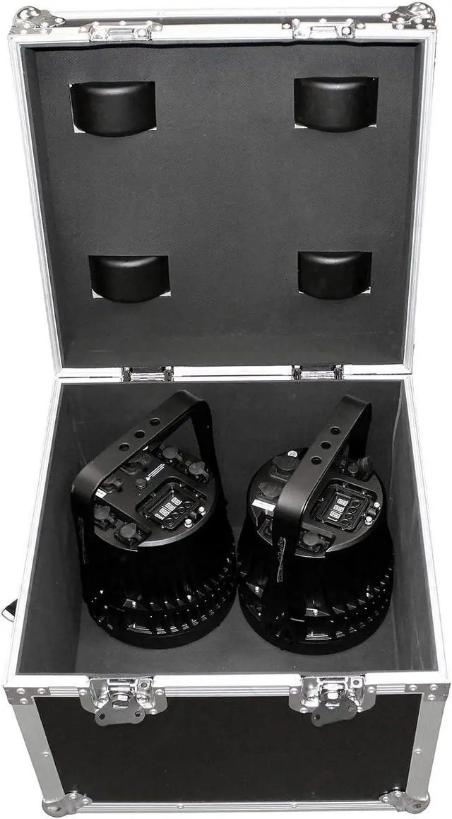 Alt view image 4 of 5 - ProX Heavy Duty Utility Cable Transport Flight Road Case with 4inch Casters Exterior 20" x 20" x 22" Wheels and High-Density Protective Foam - Process Use CNC Technology - XS-UTL9W