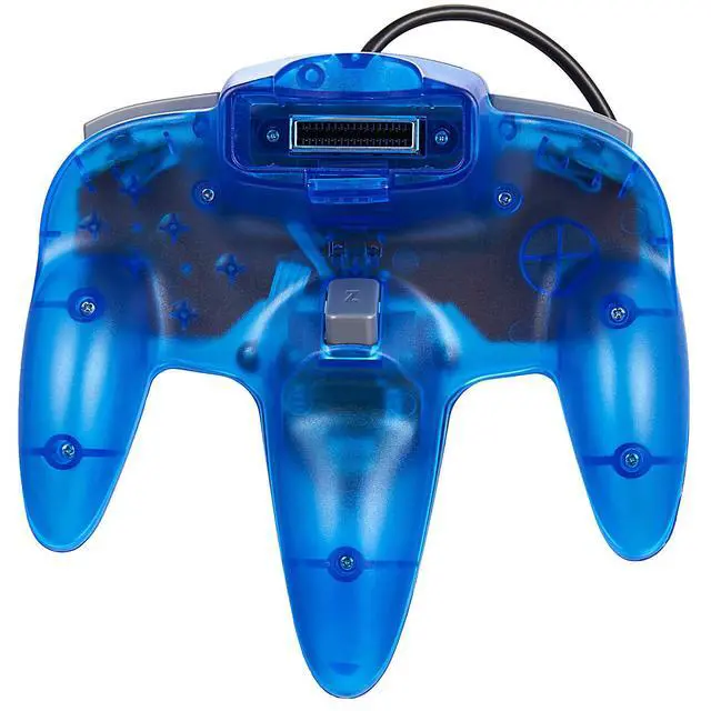 Alt view image 5 of 7 - miadore 2 Pack Classic N64 Controllers (Jungle Green/Blue) Bundle with 2 Pack 6FT N64 Controller Extension Cable