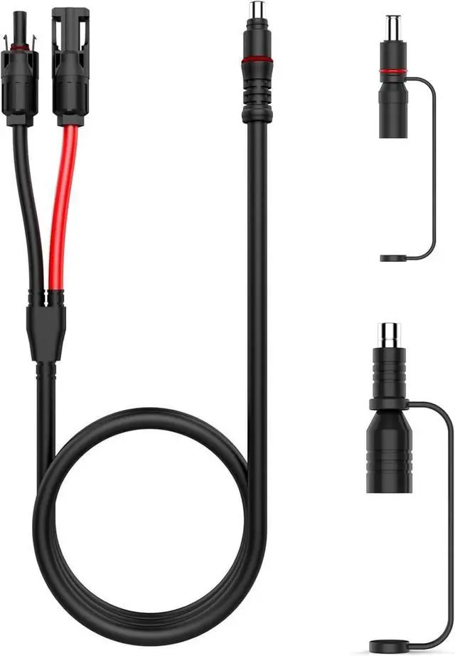 Main image of Solar ConnectorsTo DC7909, DC8020 Adapter Perfectly Solar Connector, Compatibility with Jackery Portable Power Station, Solar Panel Extension Cable, 12AWG Heavy Wire