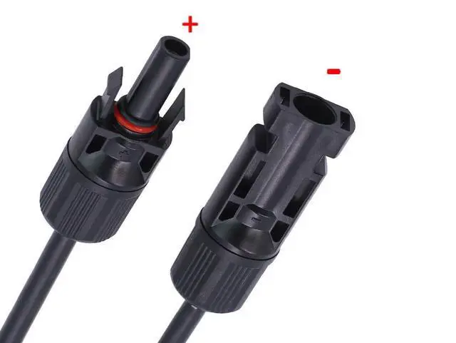 Alt view image 7 of 7 - Solar Panel Connectors 10AWG Compatible with MC-4 Solar Connecter to SAE Adapter PV Extension Cable Wire for RV Caravan Solar Panels Battery Charger kit with Two SAE to SAE Polarity Reverse Adapters