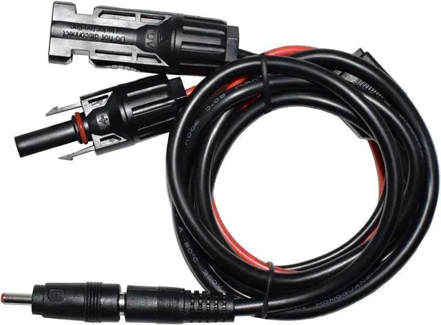 Alt view image 7 of 7 - Solar Panel Connectors Compatible with M-C-4 Solar Connectors to DC Extension Cable 16AWG with DC 5.5mmx2.1mm, DC3.5x1.35mm,DC5.5x2.5mm and DC8mm Adapter for Portable Power Station Solar Generators
