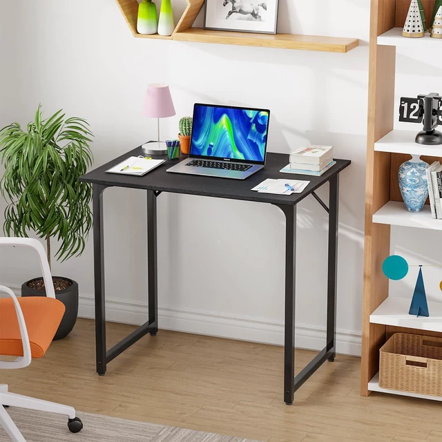 Alt view image 2 of 7 - PayLessHere | 32 Inch Computer Desk | Black | Sturdy Office Desk