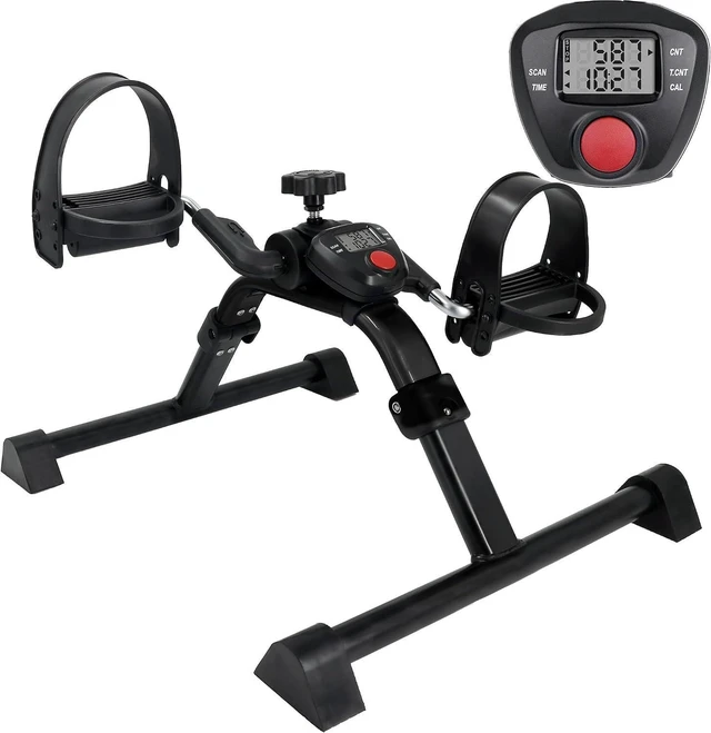 Main image of Vaunn Foldable Compact Professional Wrist Arm Leg Strengtheners Pedal Exerciser with Electronic Display for Indoor Exerciser and Physical Therapy