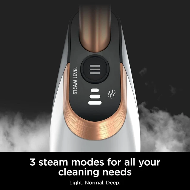 Alt view image 5 of 7 - Shark SteamSpot Steam Mop with Steam Blaster Technology, White, S2001