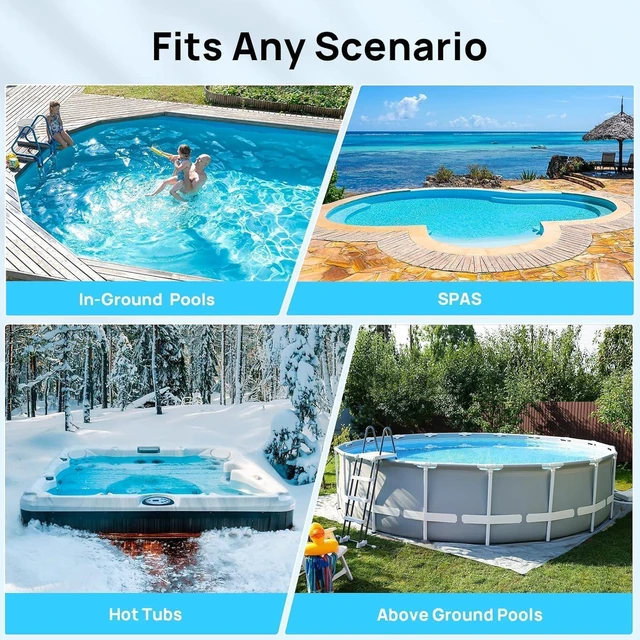 Alt view image 7 of 7 - Garvee Cordless Pool Vacuum with Telescopic Pole, 18.5 GPM Powerful Suction, 60 Min Runtime, Handheld Rechargeable Pool Vacuum Cleaner for Above Ground/Inground Pools Hot Tubs Spas