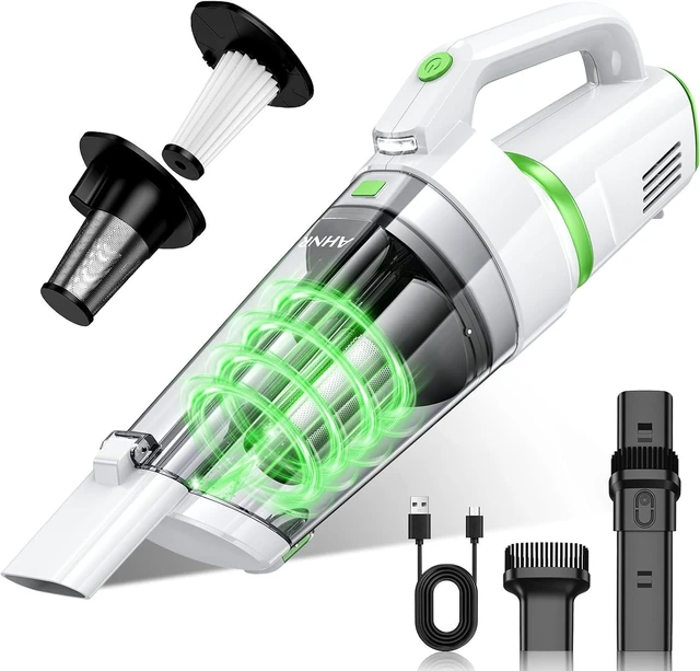 Main image of AHNR Handheld Vacuum Cleaner Cordless Rechargeable 16000PA for Car Home