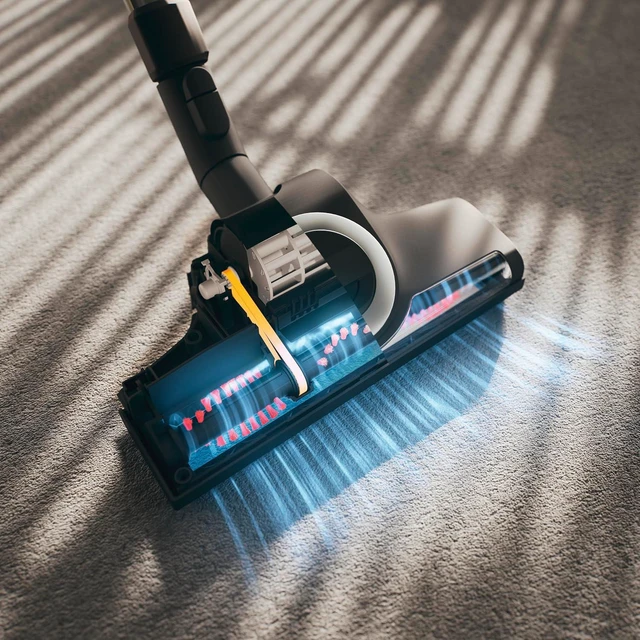 Alt view image 3 of 6 - Miele STB 305-3 Turbo Brush Floorhead for Low-Med Pile Carpet