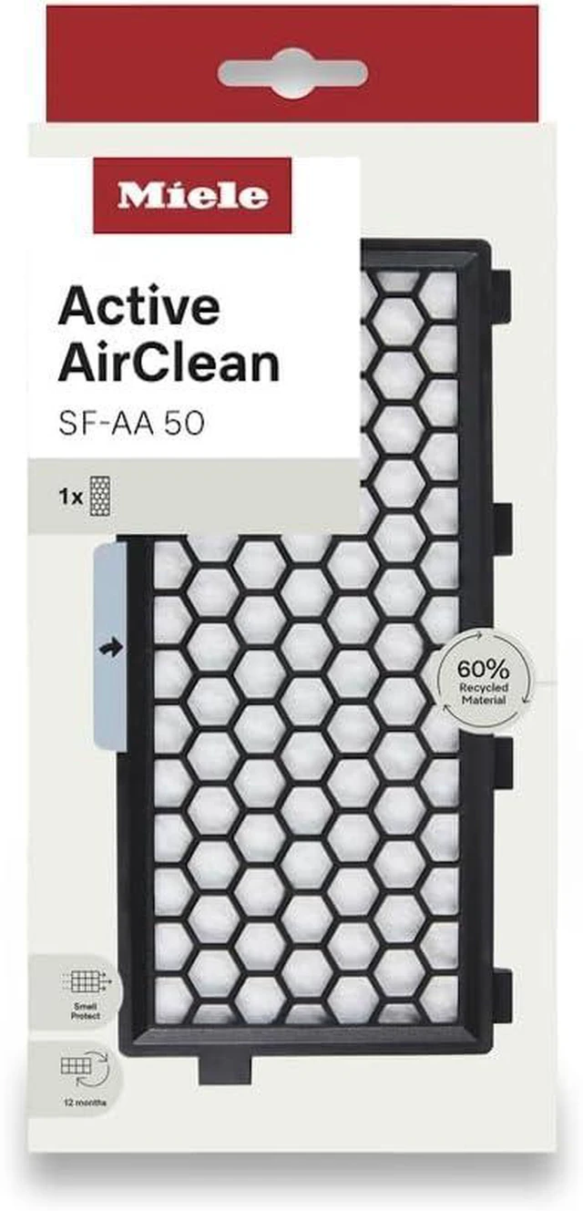 Main image of Miele Active AirClean Filter SF-AA 50 for Select Bagged Canister Vacuums