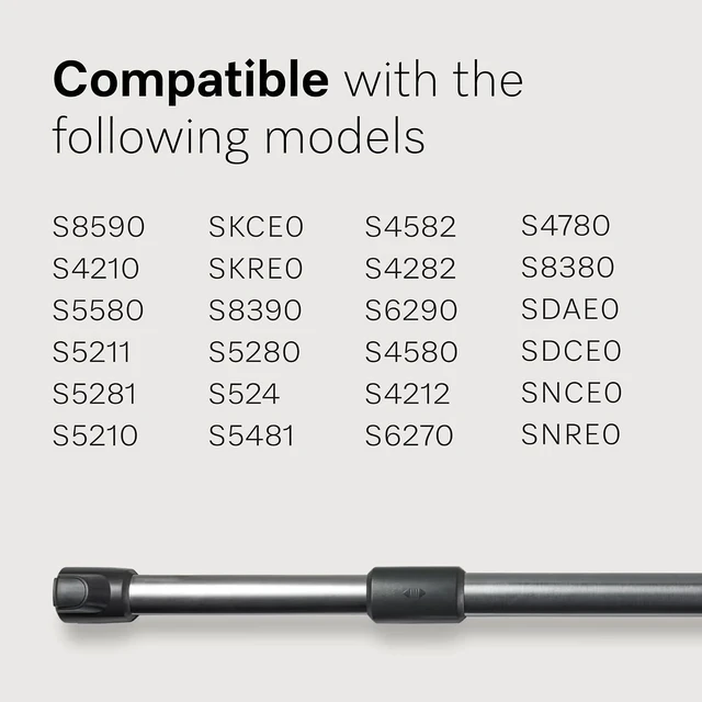 Main image of Miele HES Telescopic Wand Attachment for Select Miele Vacuums