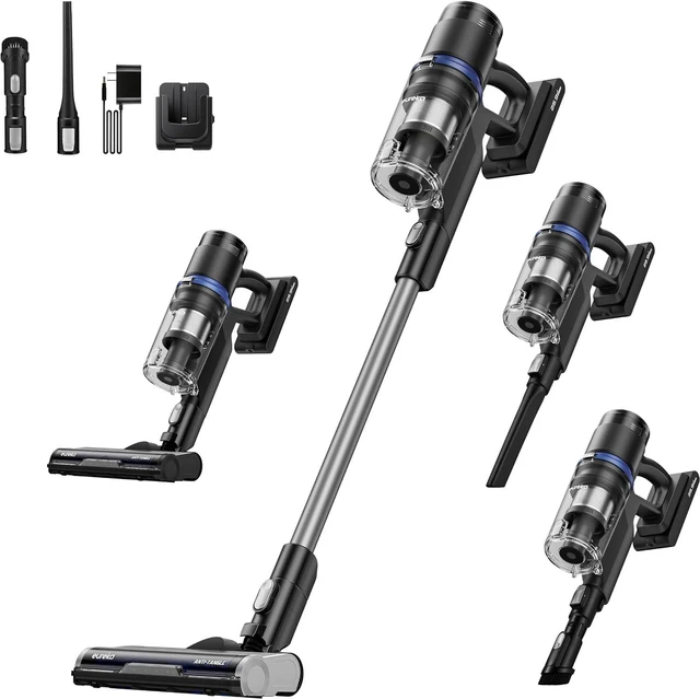 Main image of Eureka ReactiSense 350W Anti-Tangle Cordless Stick Vacuum, NEC451BL