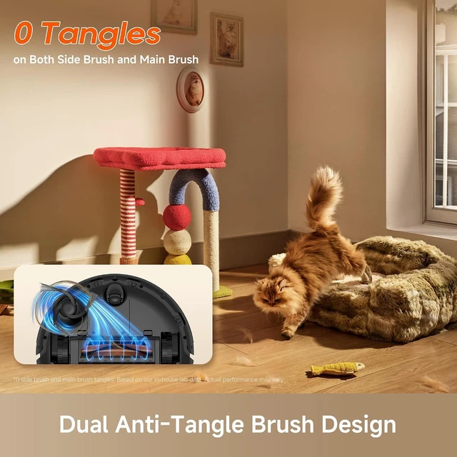 Alt view image 4 of 7 - dreame D20 Air Plus Robot Vacuum and Mop, 20,000Pa Powerful Suction