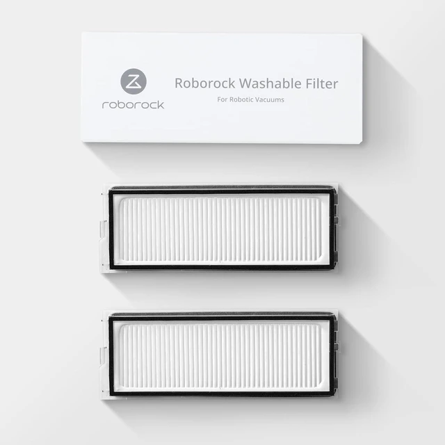 Alt view image 7 of 7 - roborock 2 Pack Washable Filter for Roborock Qrevo S Pro, Qrevo S5V, Qrevo MaxV, Qrevo S, Qrevo Plus, Qrevo Pro, Qrevo Curv, Qrevo Curv S5X, Qrevo Edge, Qrevo Edge S5A QV 35A Robot Vacuum Cleaners