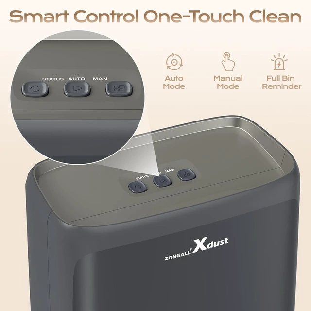 Alt view image 4 of 7 - Touchless Vacuum Automatic Dustpan with Extra Filter, Hair Vacuum for Salon