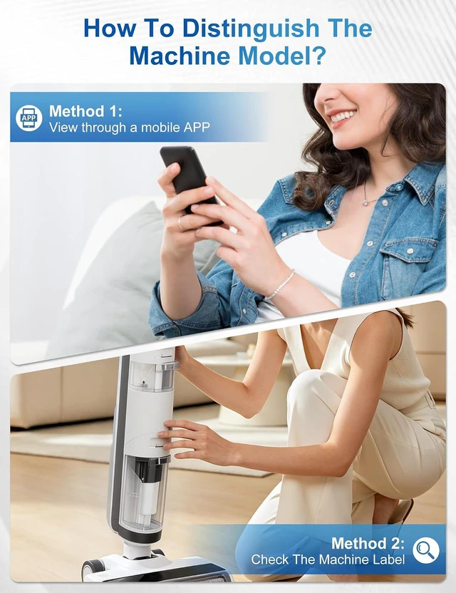 Alt view image 3 of 7 - Nukisa Roller Brush Replacement Compatible with Tineco S3 Vacuum Mop,9 Pack