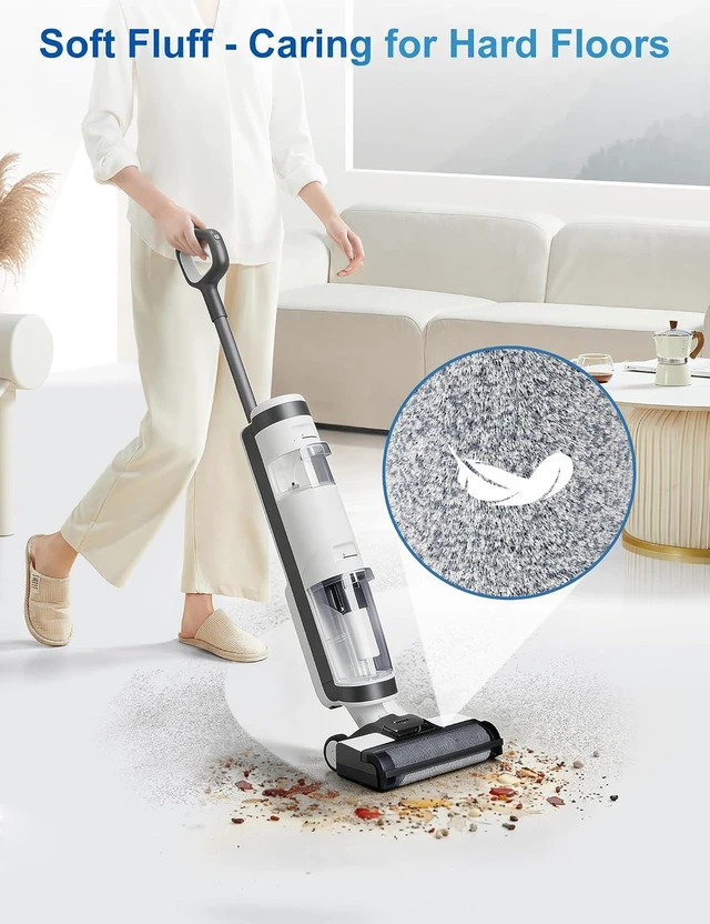 Alt view image 6 of 7 - Nukisa Roller Brush Replacement Compatible with Tineco S3 Vacuum Mop,9 Pack