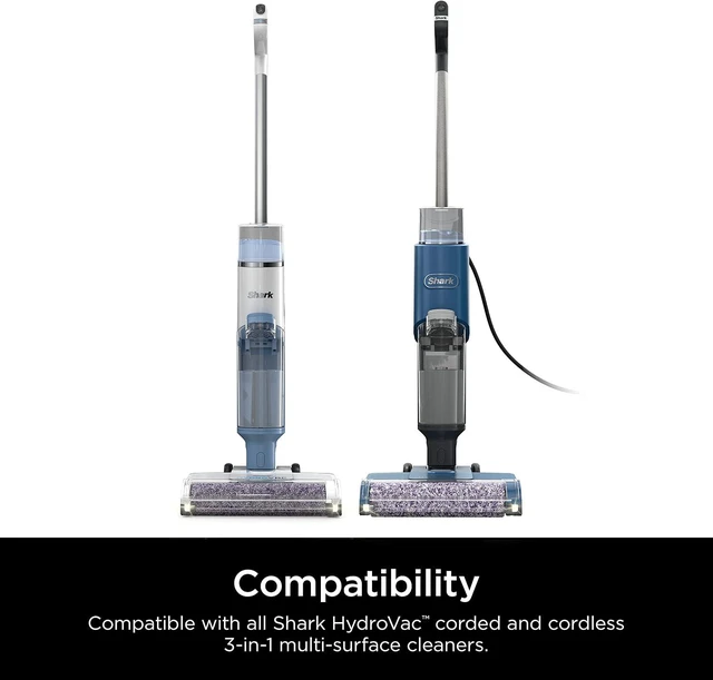 Alt view image 7 of 7 - Shark HydroVac Brushroll & 2-Pack Filter Bundle, Purple/White, WDB1F2