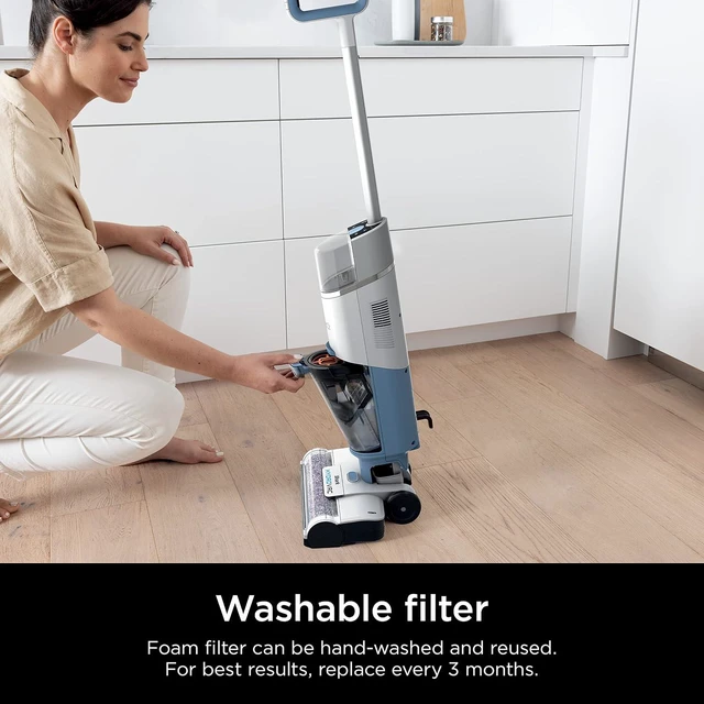 Alt view image 6 of 7 - Shark HydroVac Brushroll & 2-Pack Filter Bundle, Purple/White, WDB1F2